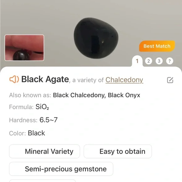 Handcrafted repurpose Florenza fringe pendant black onyx carnelian necklace - Picture 10 of 12